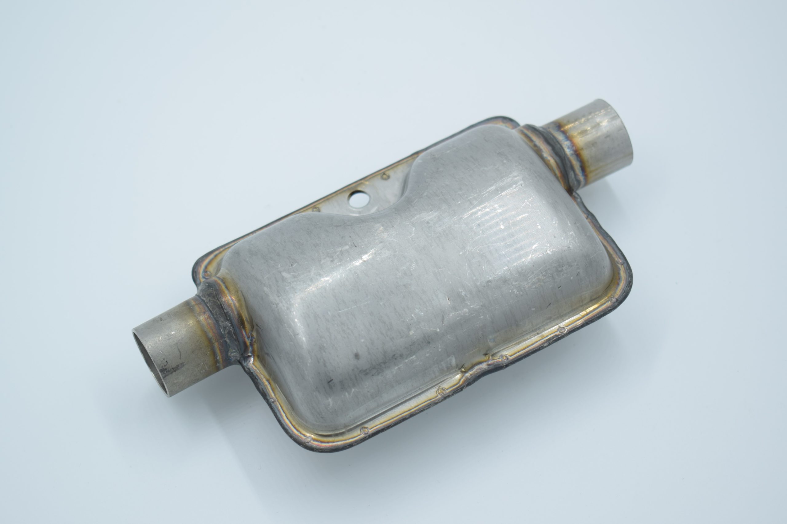 P24-021 Exhaust Muffler, 24 mm, stainless steel