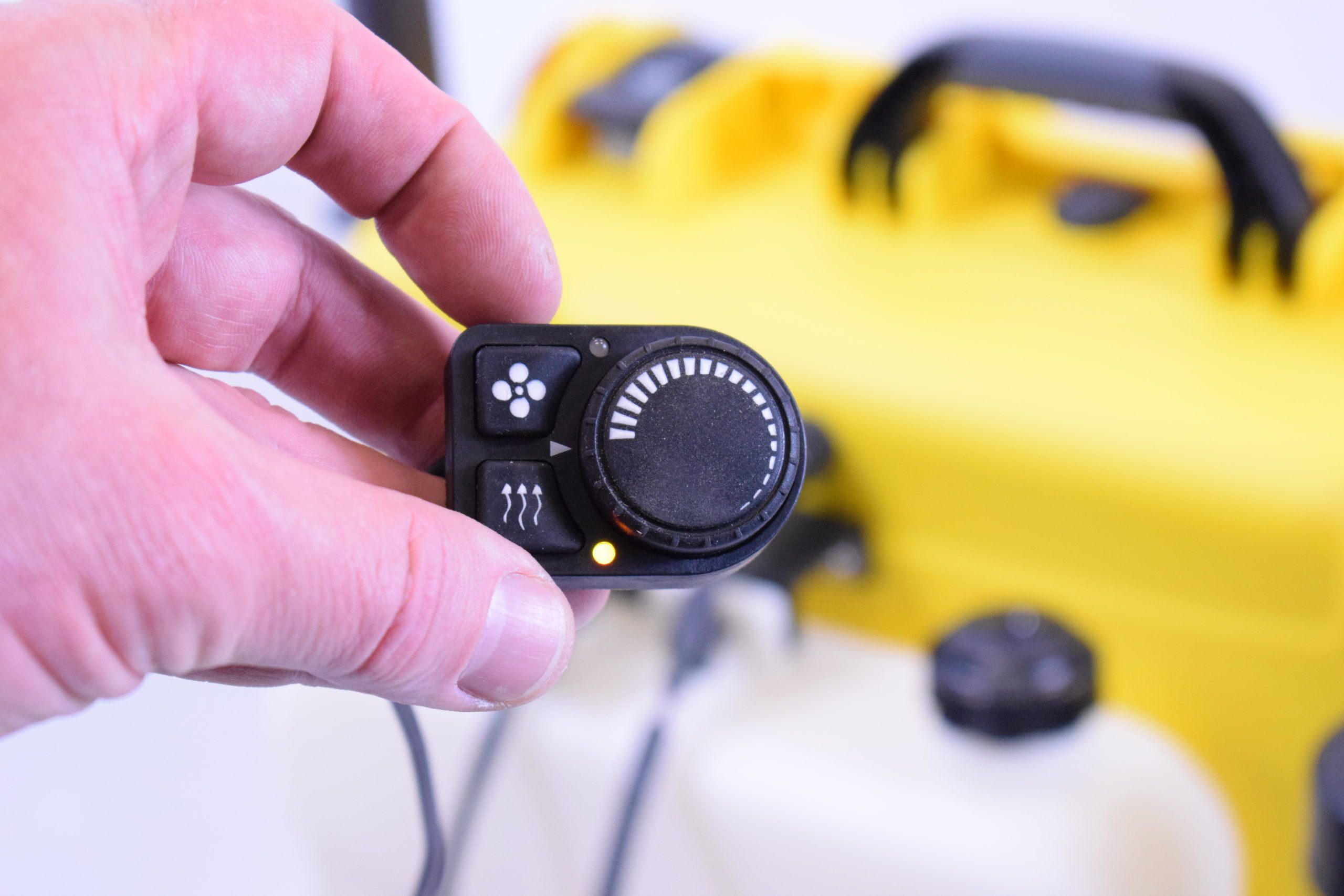 Portable Diesel Heater 44D - 12V Controller Close Look | Planar Marine & Truck Air Heaters