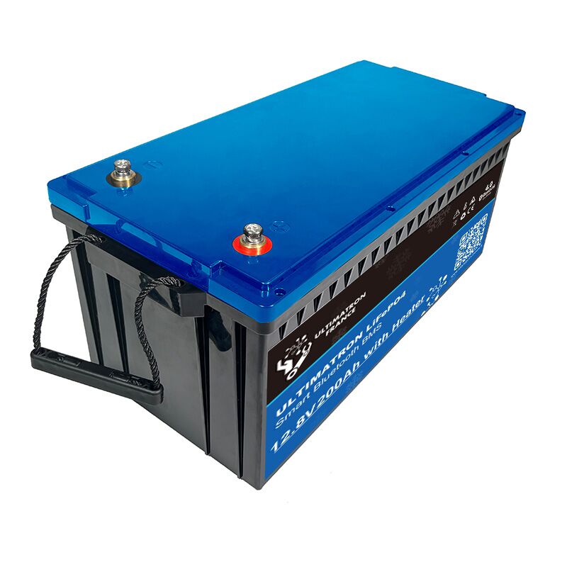 Ultimatron Lithium Battery LiFePO4 12.8V 200Ah With Heater Upper Side | Planar